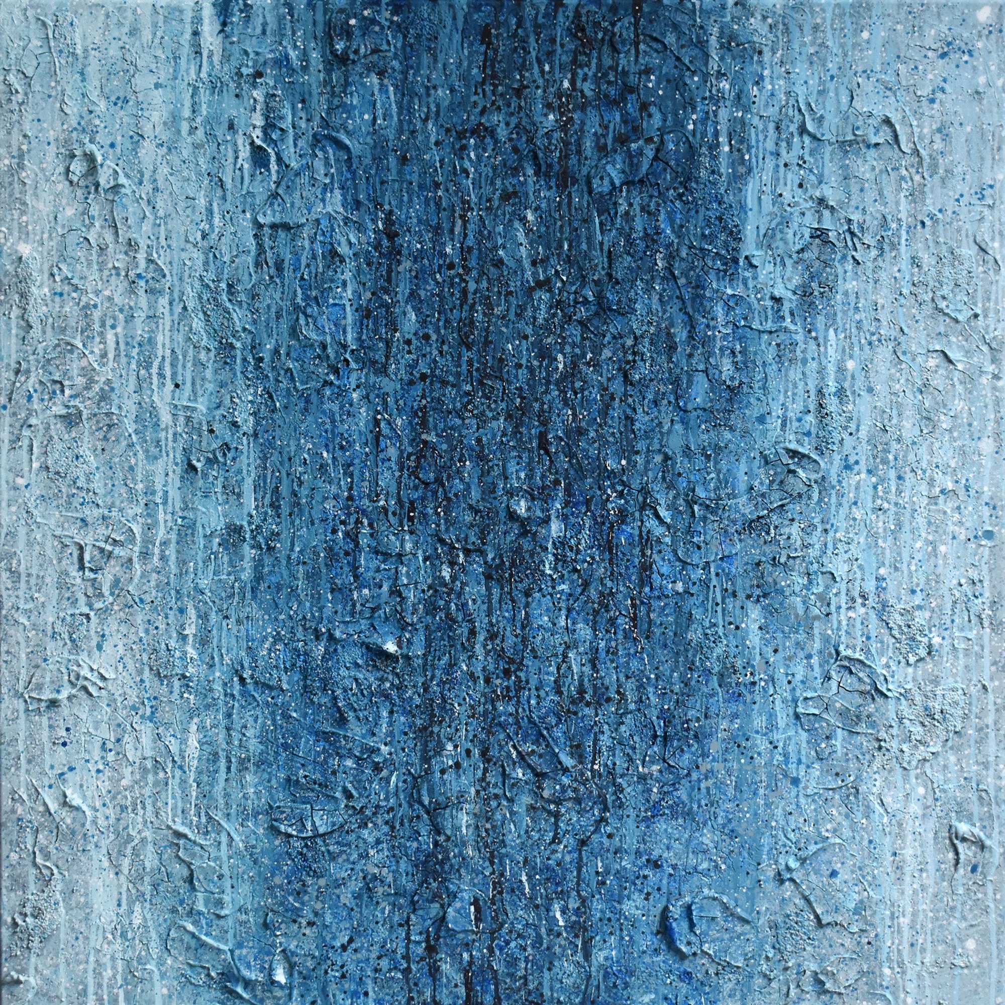 close up of  painting, Torrent by Samuel Deacon