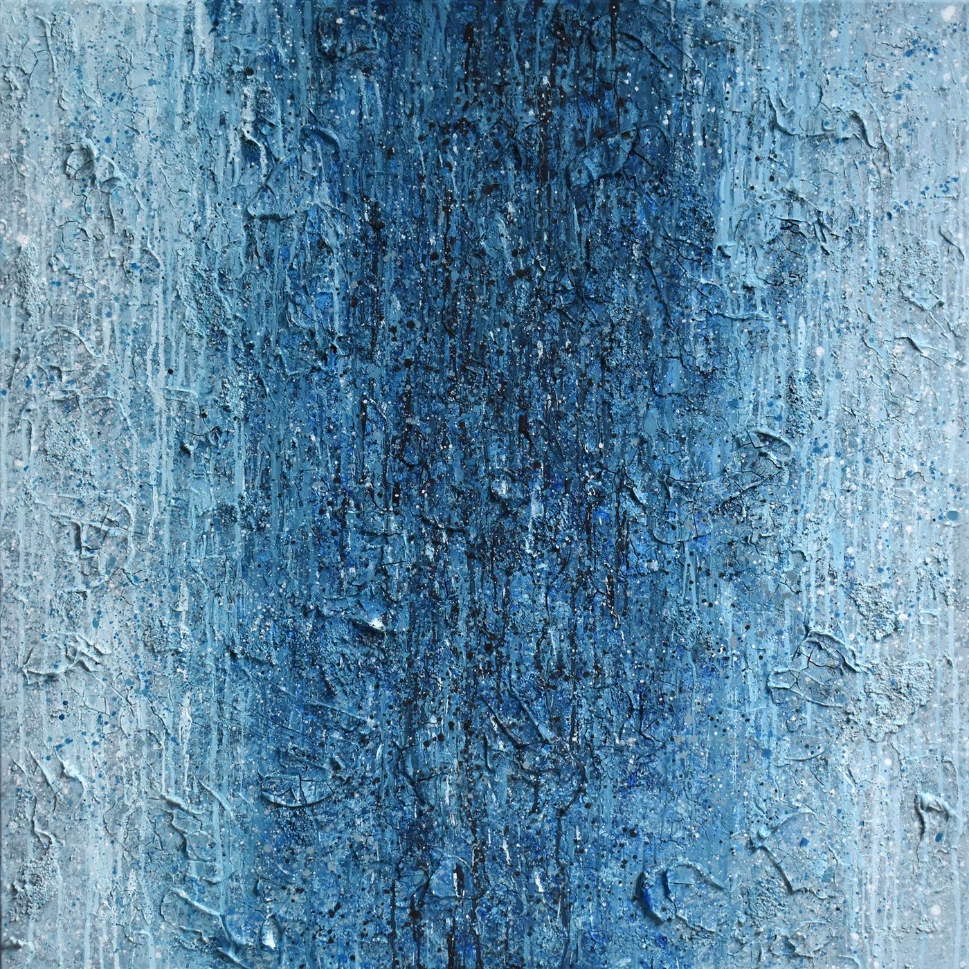 close up of  painting, Torrent by Samuel Deacon