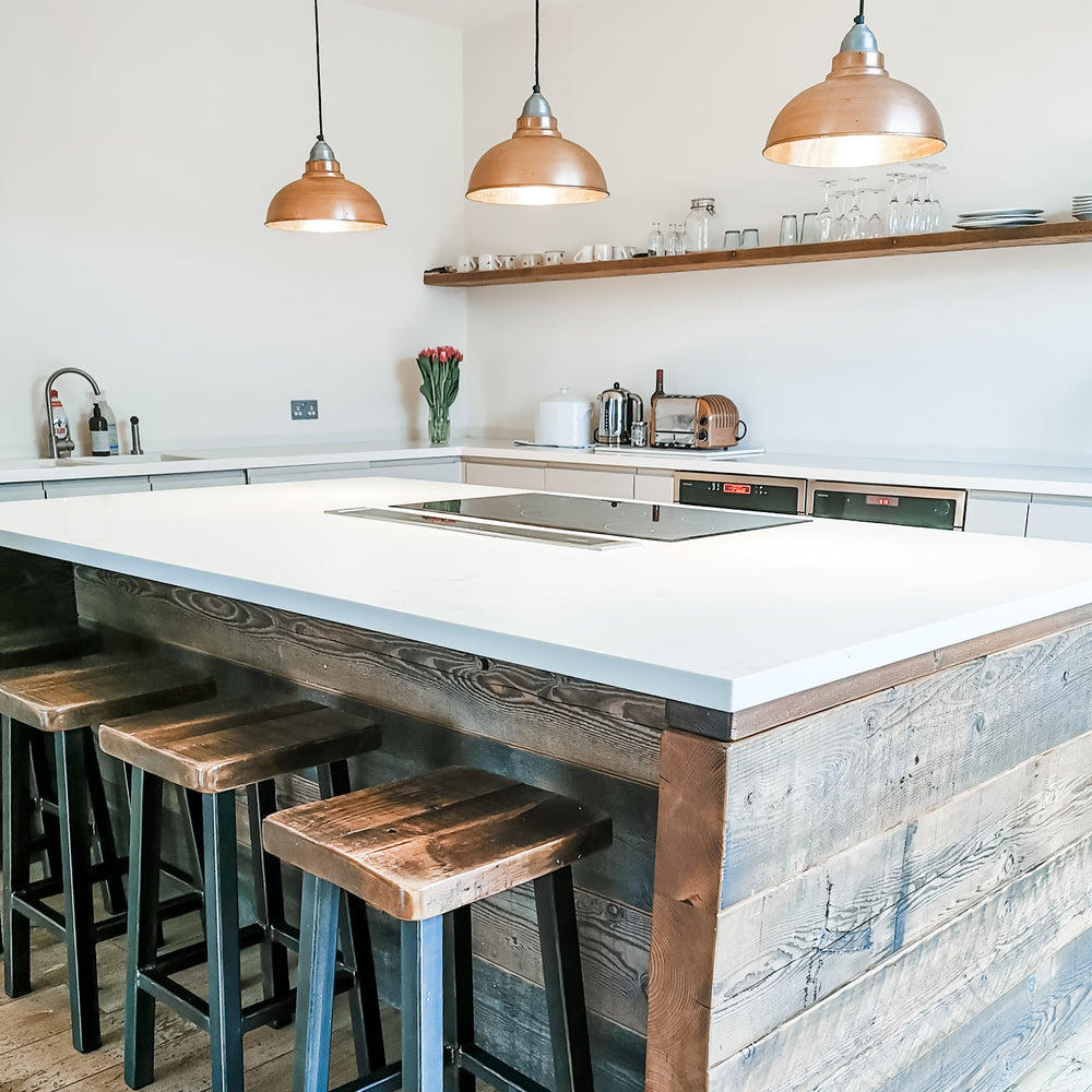 Old Factory Pendant - 12 Inch - Copper Industville OF-P12-C-LPH