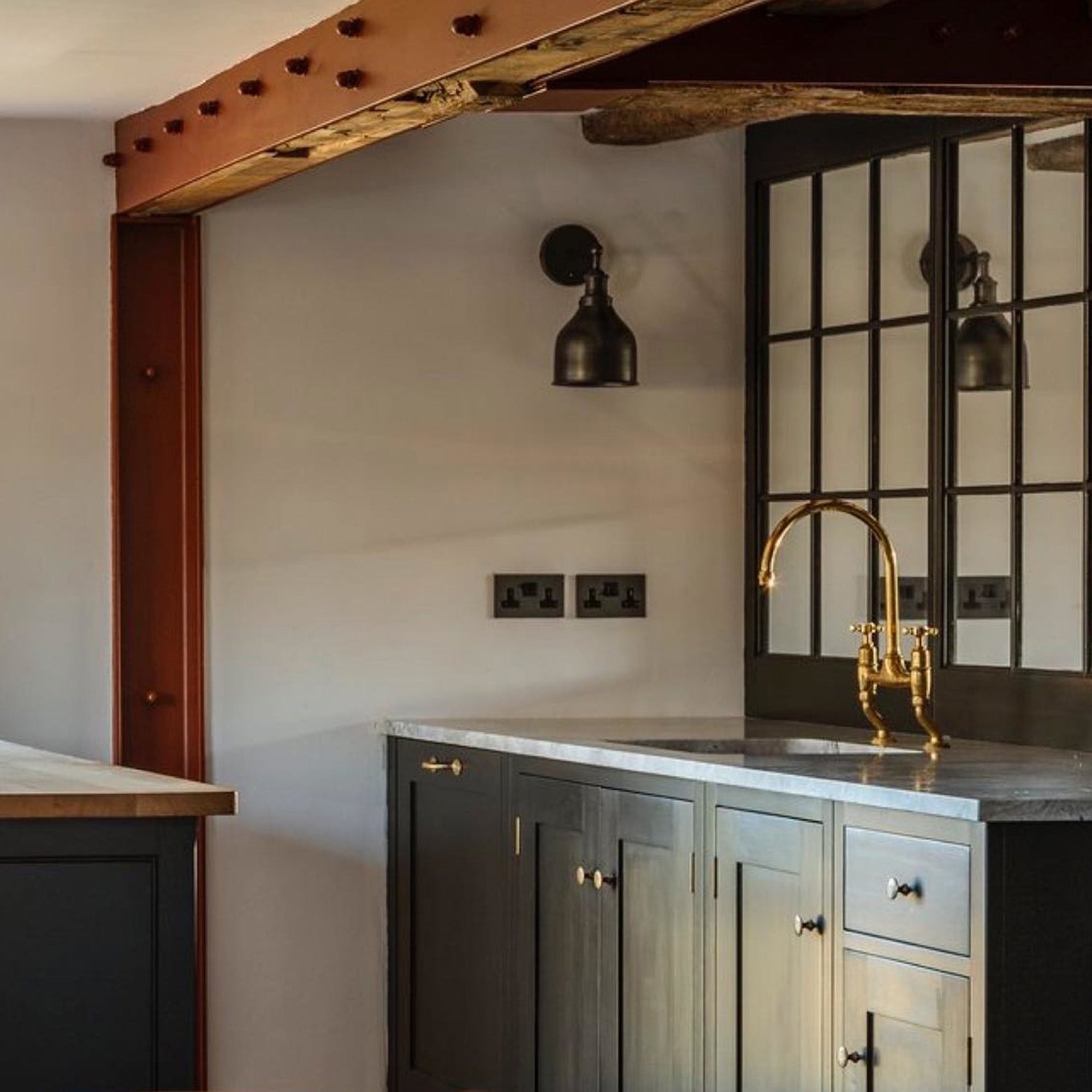 Pewter Brooklyn Cone Wall Light in 7 Inch with Pewter Holder, Product code is BR-CWL7-P-PH