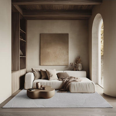 Ivory - Otley Hand Tufted Wool Rug 