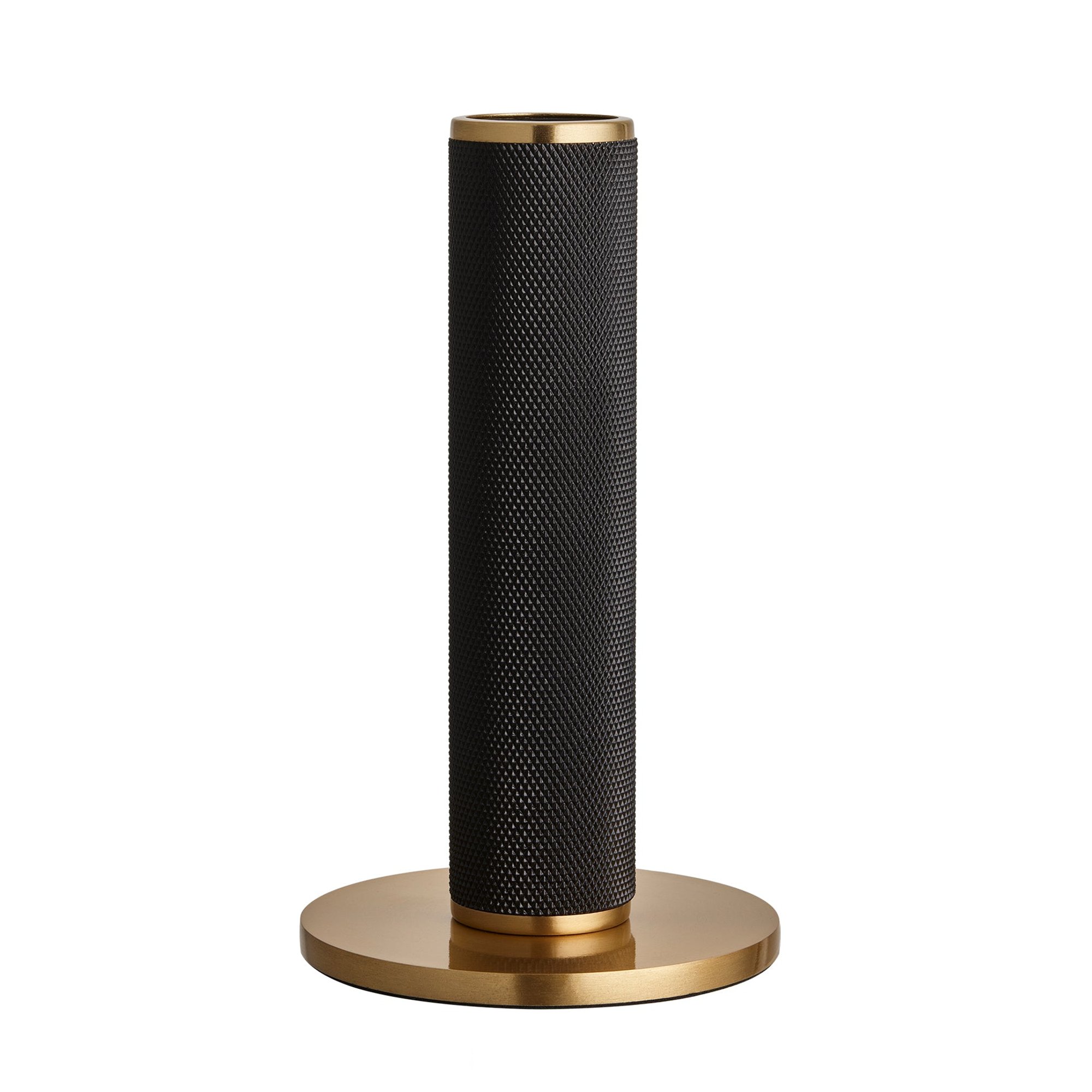 Black Knurled Edison Table Lamp KN-EDTL-BK