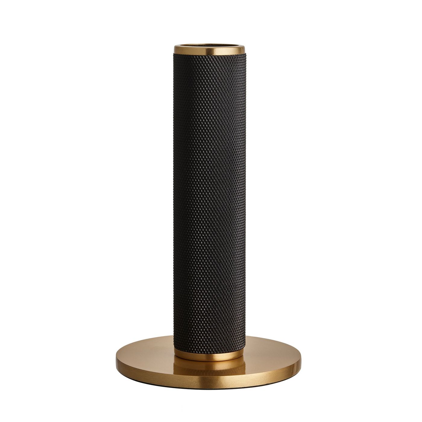 Black Knurled Edison Table Lamp KN-EDTL-BK
