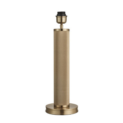 Knurled Pillar Table Lamp - Base Only - Knurled & Ribbed Textured Lights - Industville Lighting UK