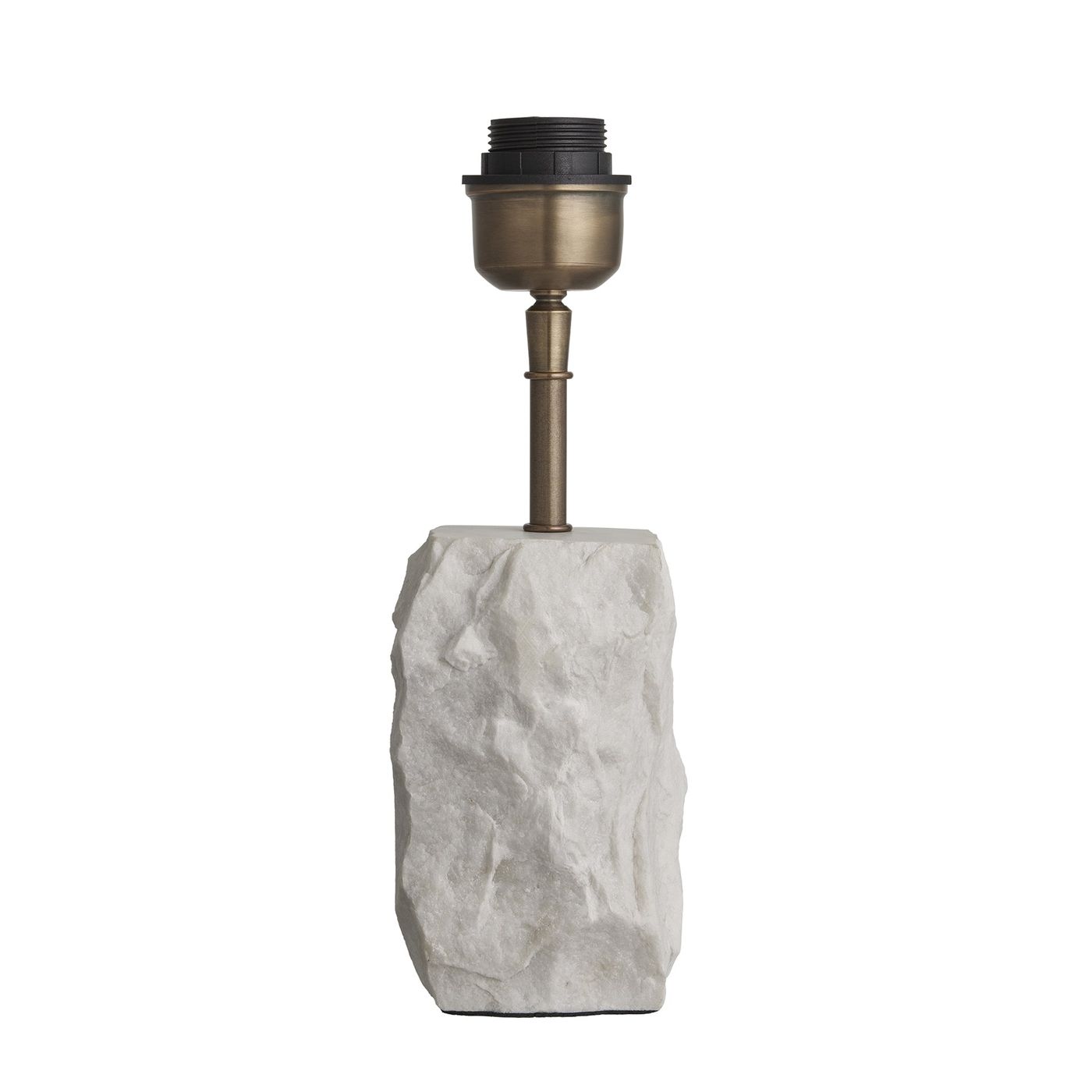 Marble Small Ridge Table Lamp - White Industville