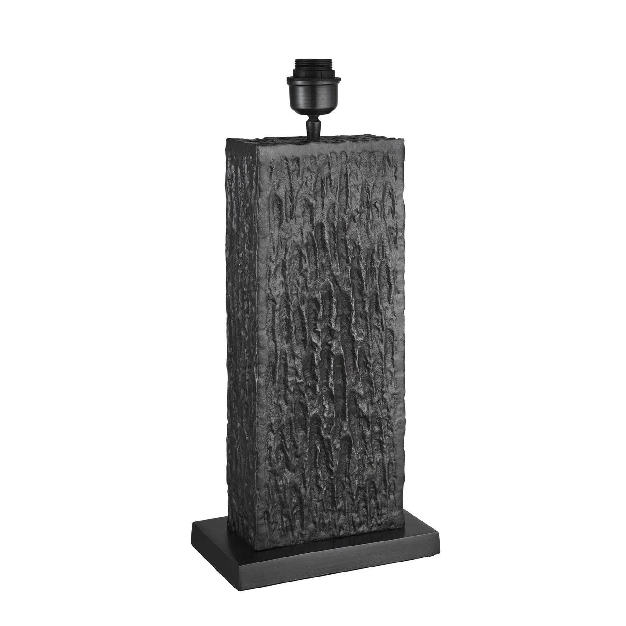 Ornate Column Table Lamp - Pewter - Base Only Industville ORN-COTL-P-BO