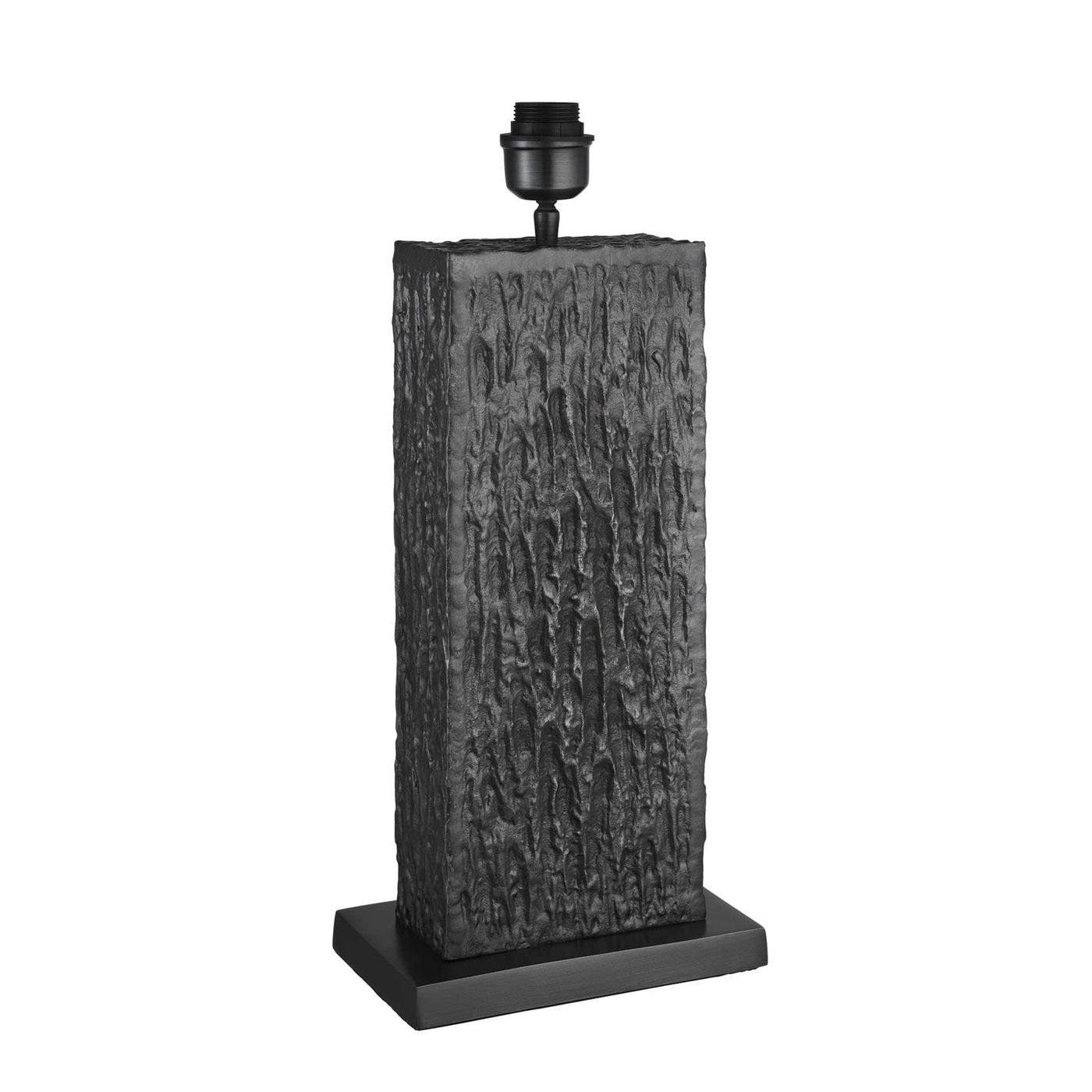 Ornate Column Table Lamp - Pewter - Base Only Industville ORN-COTL-P-BO