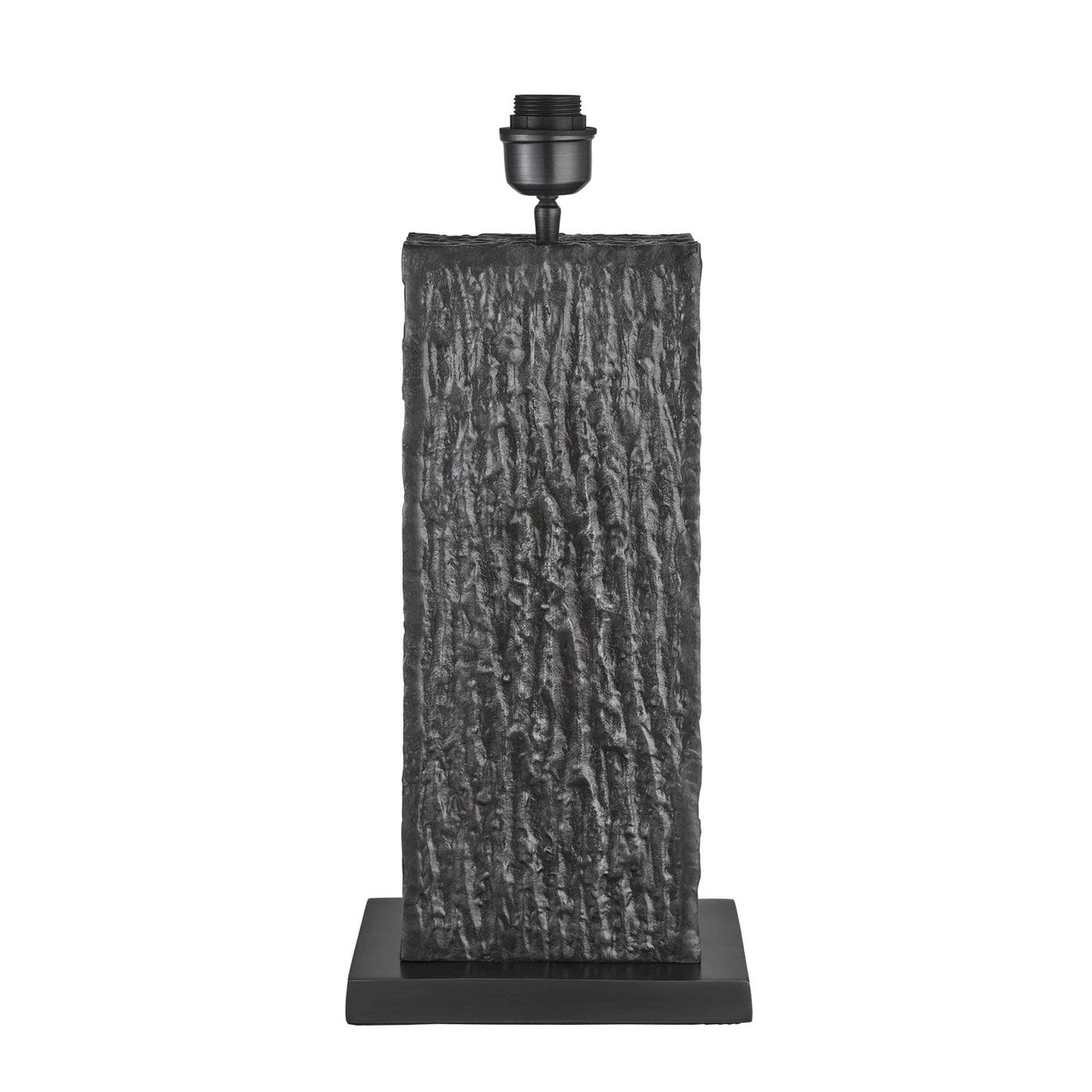 Ornate Column Table Lamp - Pewter - Base Only Industville ORN-COTL-P-BO