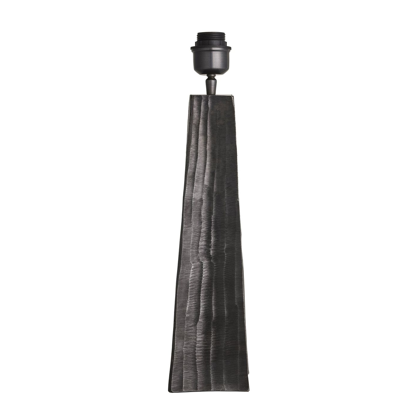 Ornate Obelisk Table Lamp - Pewter - Base Only Industville ORN-OBTL-P-BO