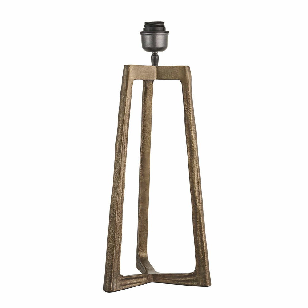 Ornate Tripod Table Lamp - Brass - Base Only Industville ORN-TITL-B-BO