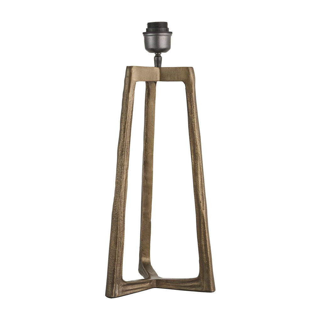 Ornate Tripod Table Lamp - Brass - Base Only Industville ORN-TITL-B-BO