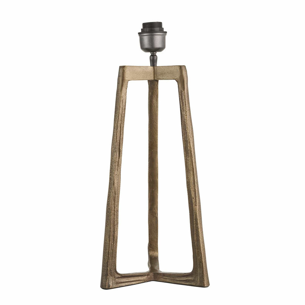 Ornate Tripod Table Lamp - Brass - Base Only Industville ORN-TITL-B-BO