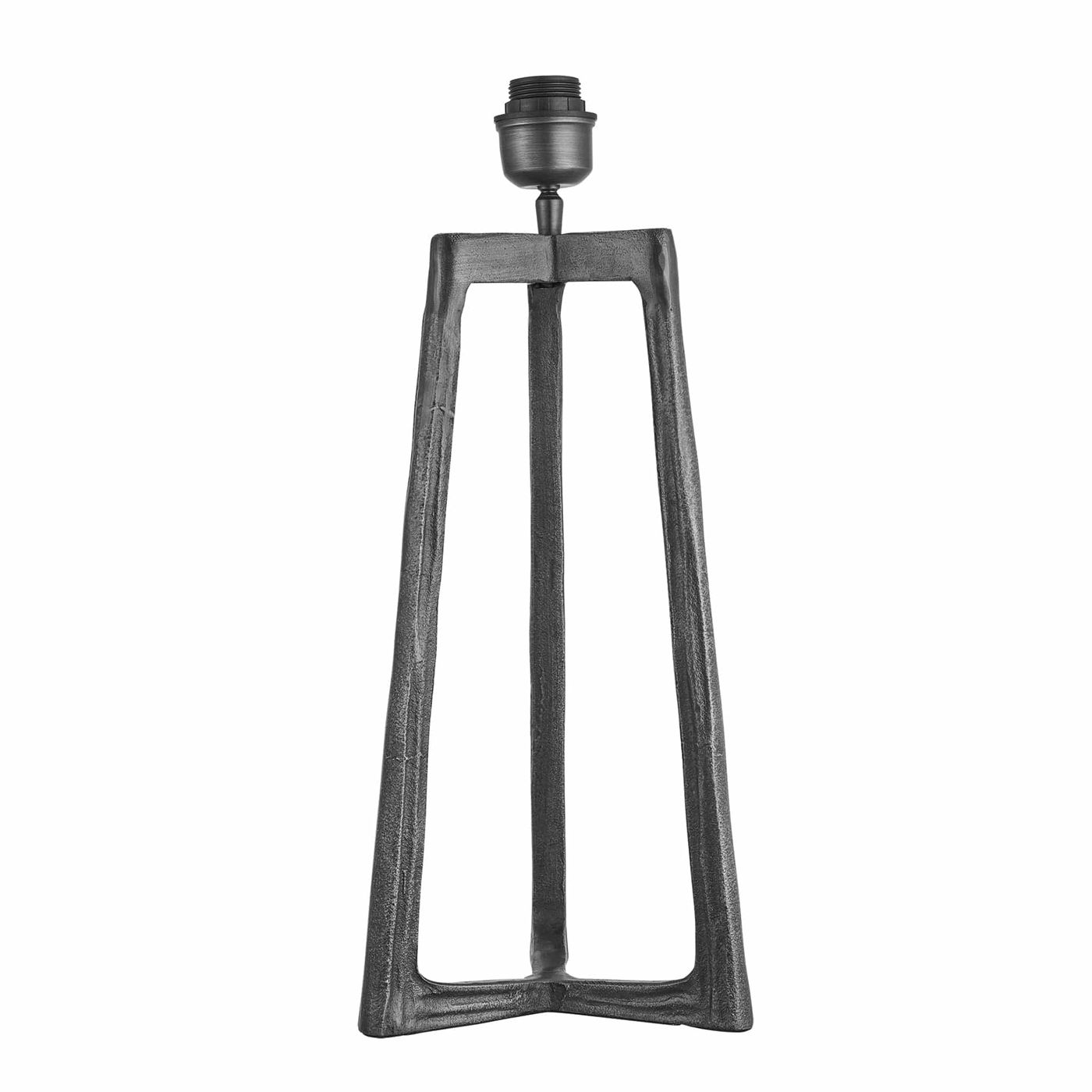 Ornate Tripod Table Lamp - Pewter - Base Only Industville ORN-TITL-P-BO