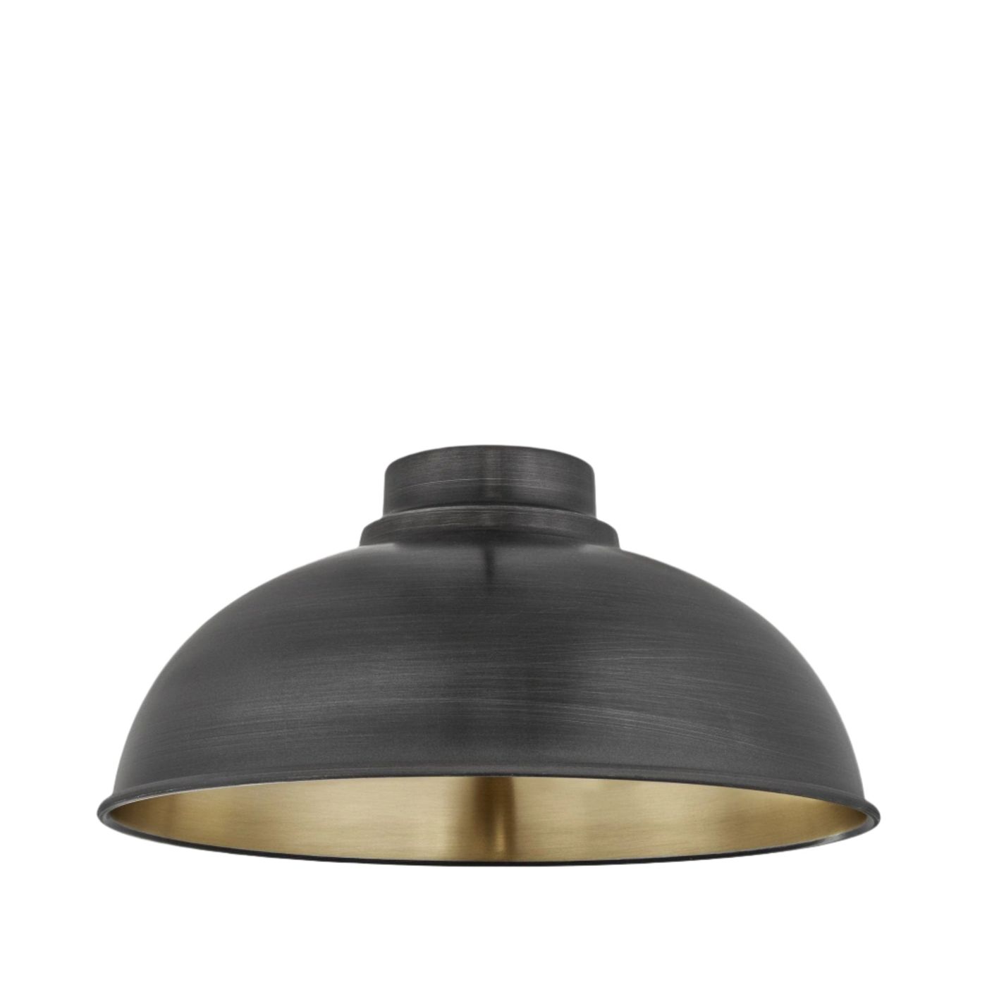 Old Factory - 12 Inch - Pewter & Brass - Shade Only Industville OF12-S-BP-SO