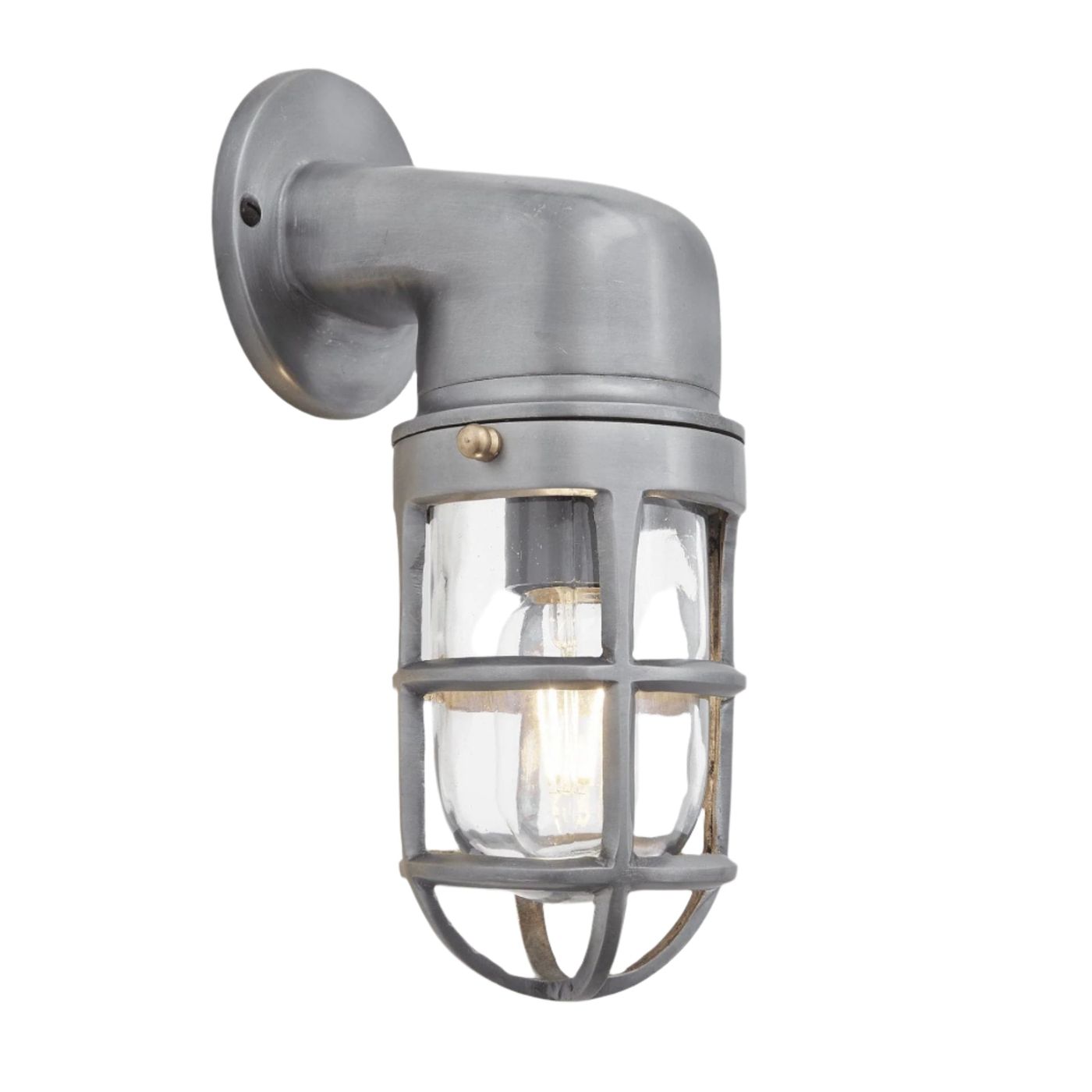 Gunmetal Bulkhead Outdoor and Bathroom Sconce Wall Light in 12 Inch, Product code is  BK-IP65-SWL12-GN