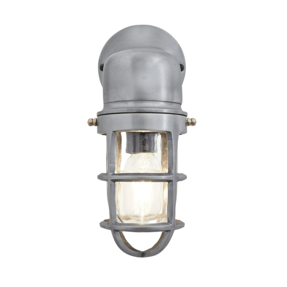 Gunmetal Bulkhead Outdoor and Bathroom Sconce Wall Light in 12 Inch, Product code is  BK-IP65-SWL12-GN