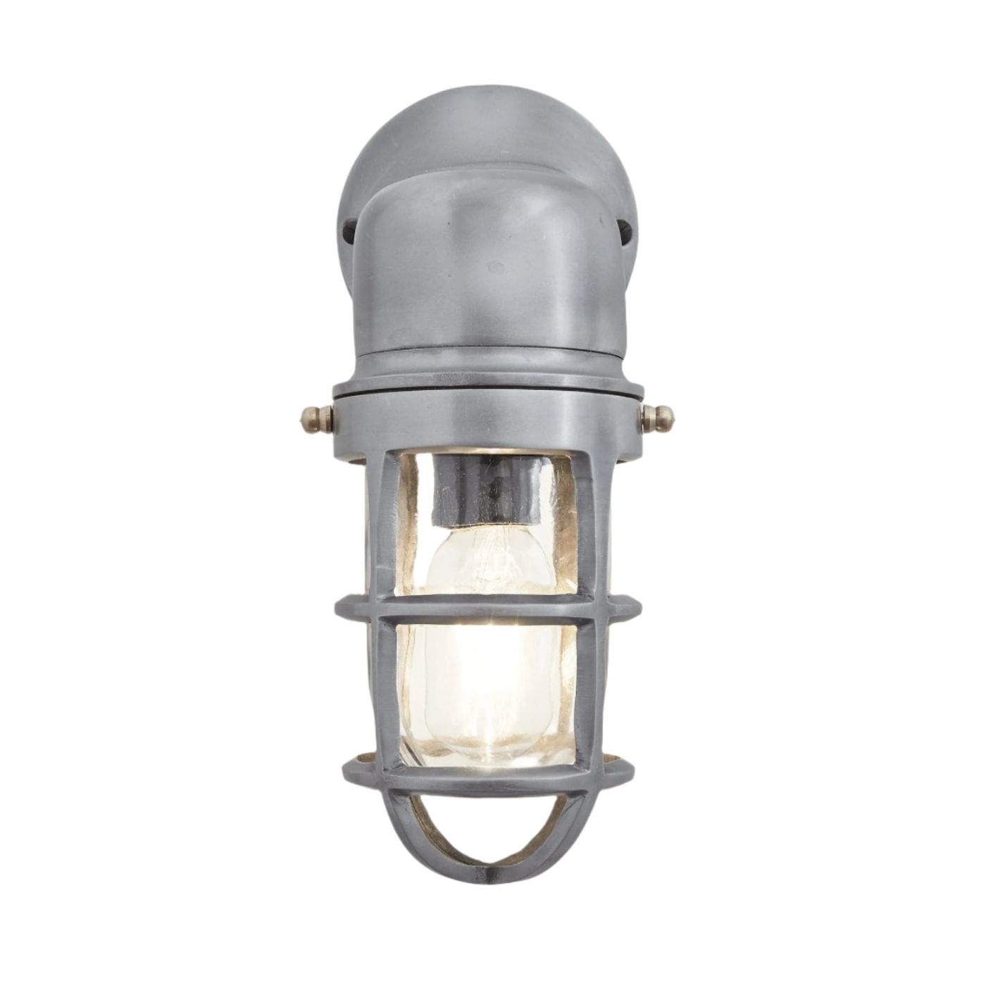 Gunmetal Bulkhead Outdoor and Bathroom Sconce Wall Light in 12 Inch, Product code is  BK-IP65-SWL12-GN