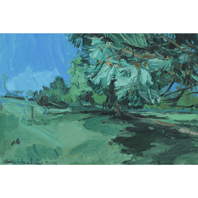 Trees And Shadows - Independent Artwork - Industville Lighting UK