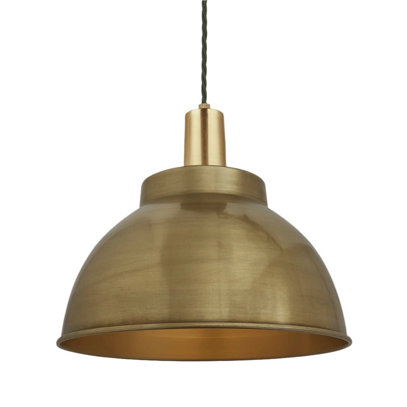 Sleek Dome Pendant - 13 Inch - Modern & Contemporary Ceiling Lights - Industville Lighting UK