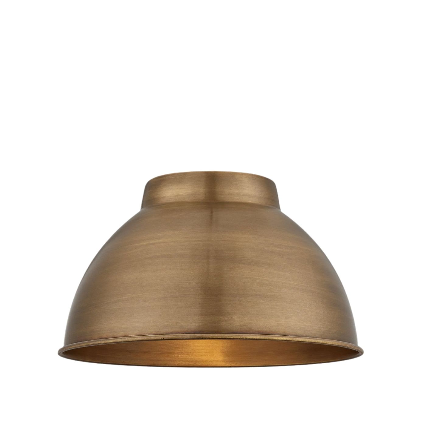 Brass Dome - 13 Inch - Shade Only Industville D13-B-SO