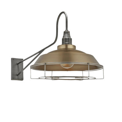 Long Arm Step Wall Light - 16 Inch - Decorative Lighting - Industville Lighting UK