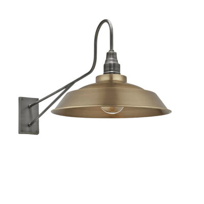 Long Arm Step Wall Light - 16 Inch - Decorative Lighting - Industville Lighting UK