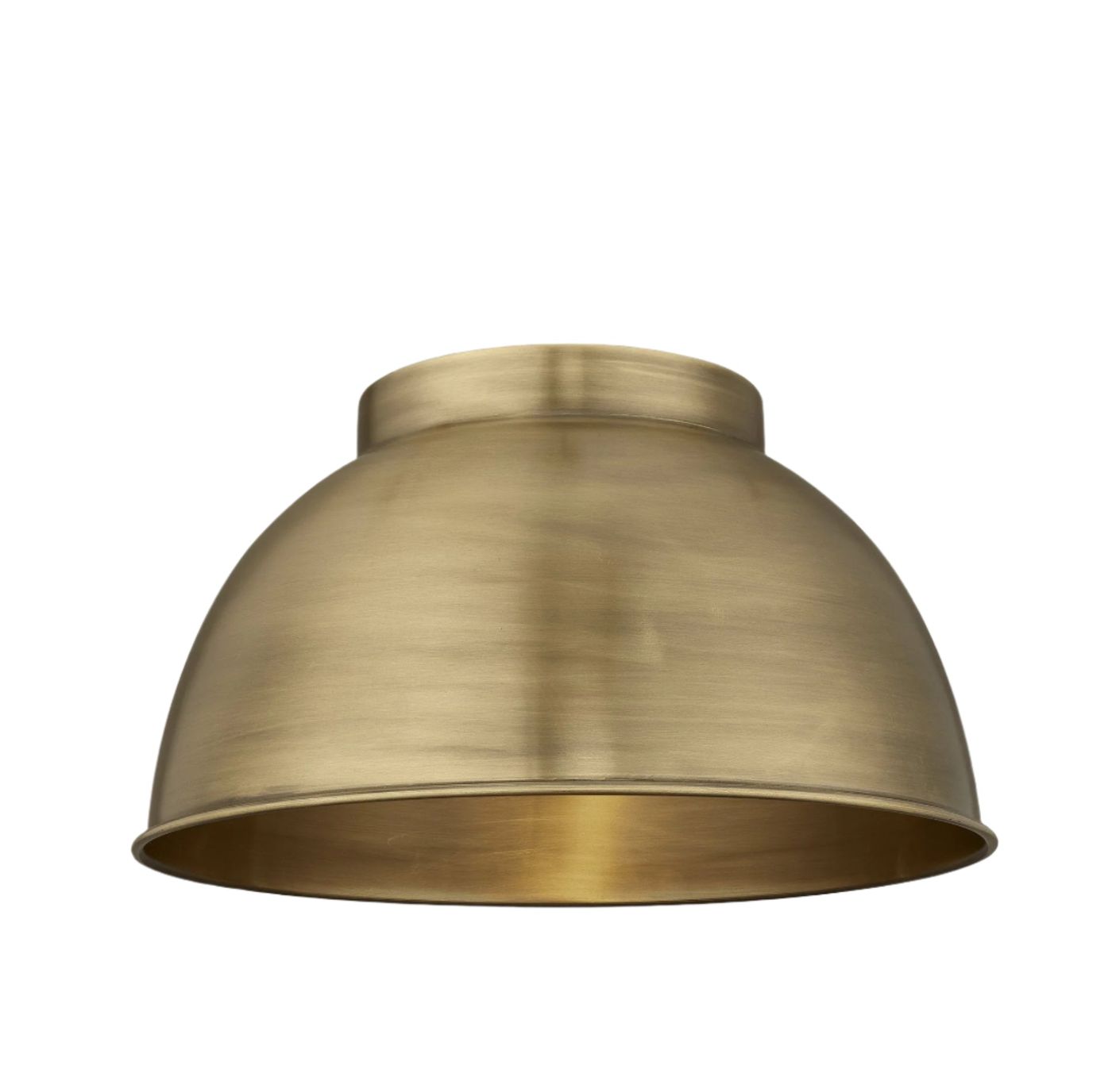Dome - 17 Inch - Brass - Shade Only Industville D17-B-SO