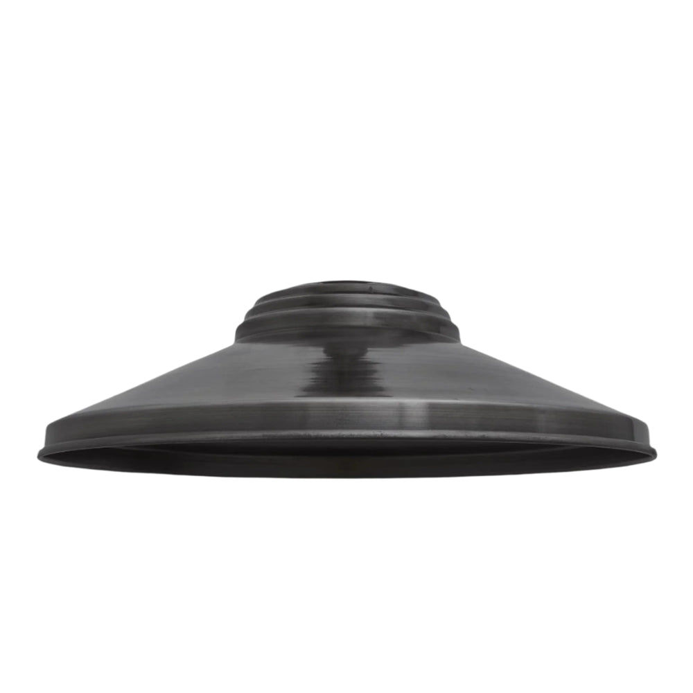 Pewter Shade Brooklyn Giant Step Pendant - 18 Inch - GS18-P-SO
