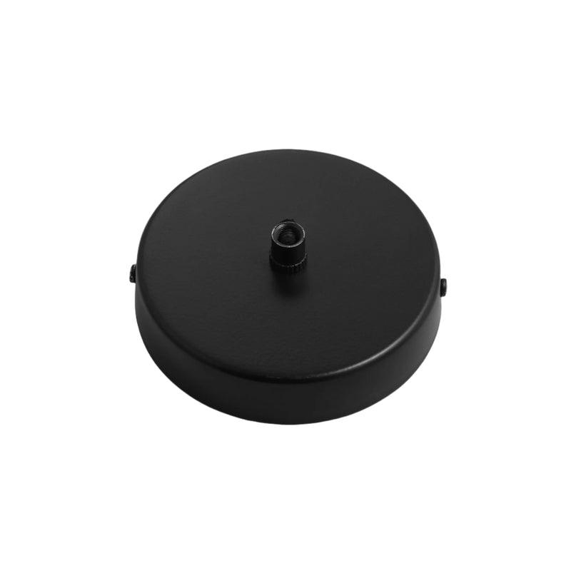Ceiling Rose – 1 Outlet – Black Industville CR1O-BK