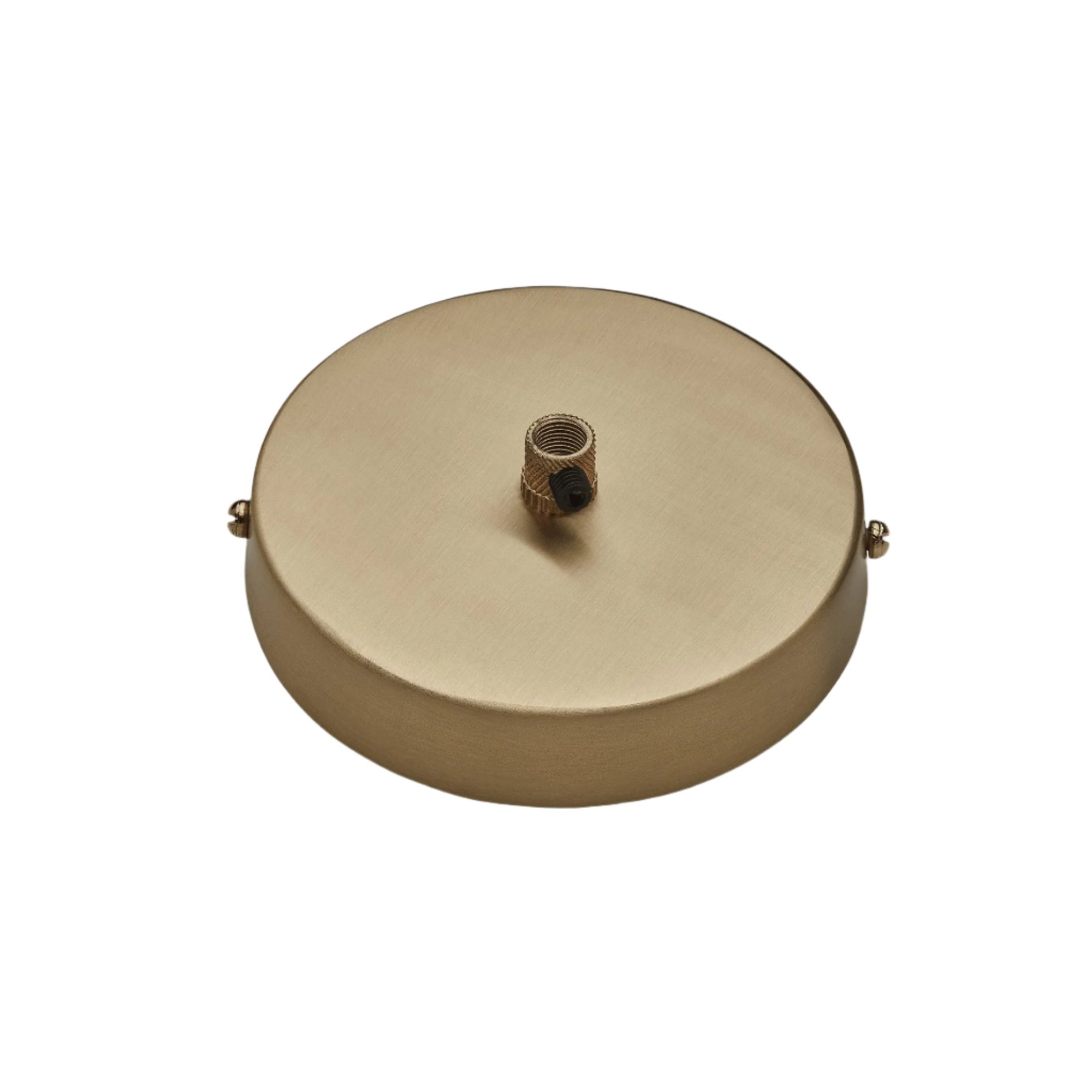 Ceiling Rose – 1 Outlet – Brass Industville CR1O-B