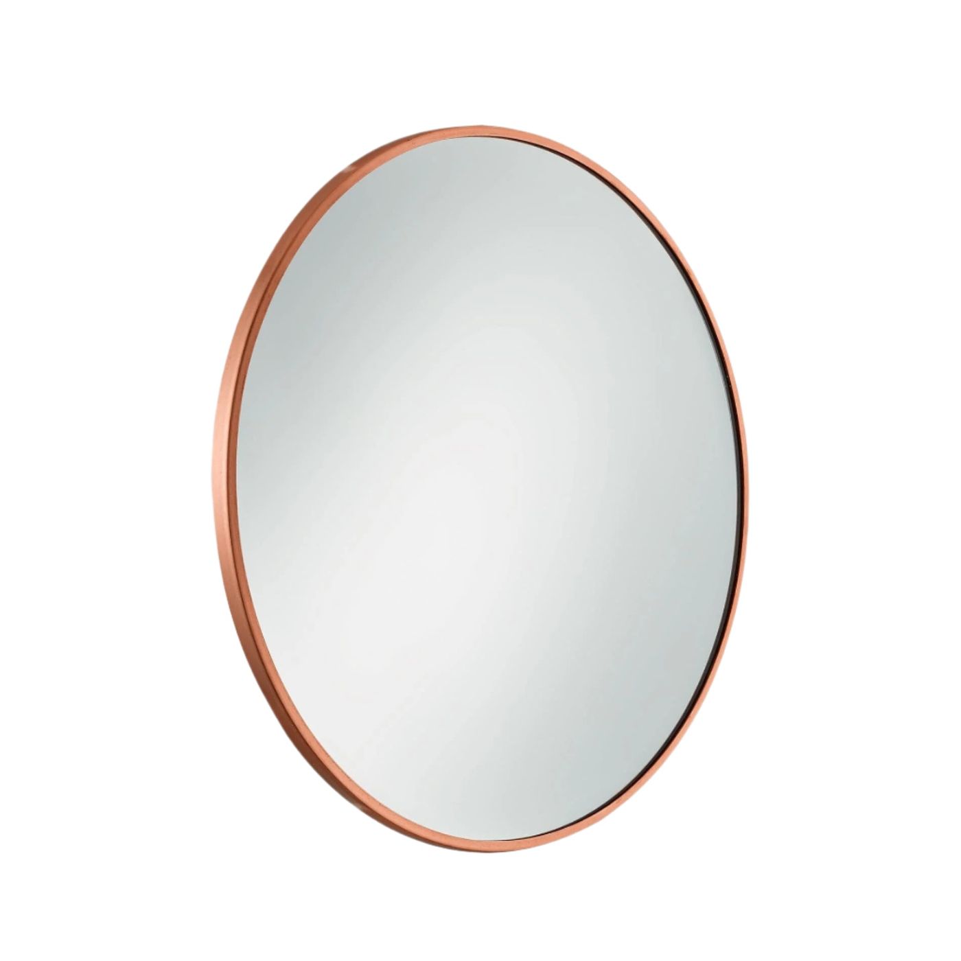 Copper Frame Urban Round Wall Mirror in 24 Inch, Product code is UR-R-WM24-C