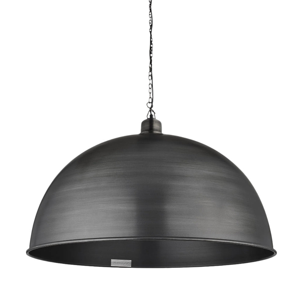 Brooklyn Giant Dome Pendant - 24 Inch - Pewter Industville BR-GDP24-P-PCN