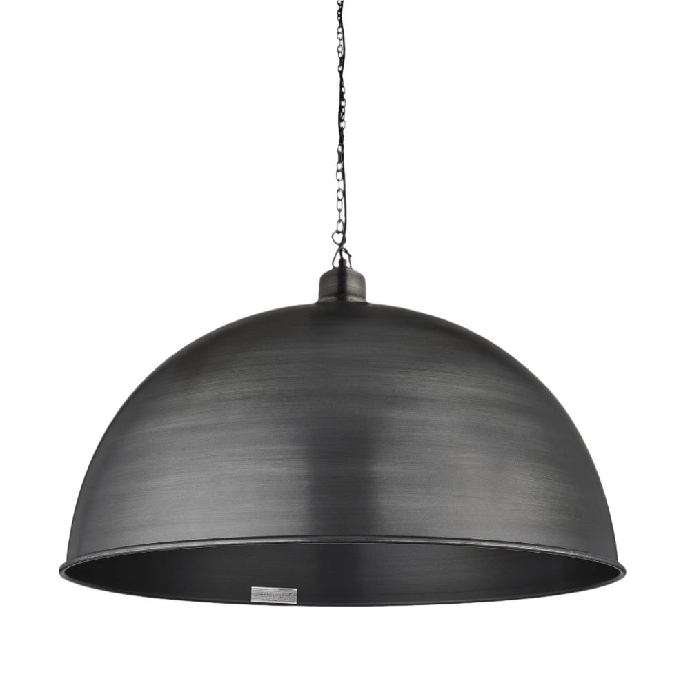 Brooklyn Giant Dome Pendant - 24 Inch - Pewter Industville BR-GDP24-P-PCN