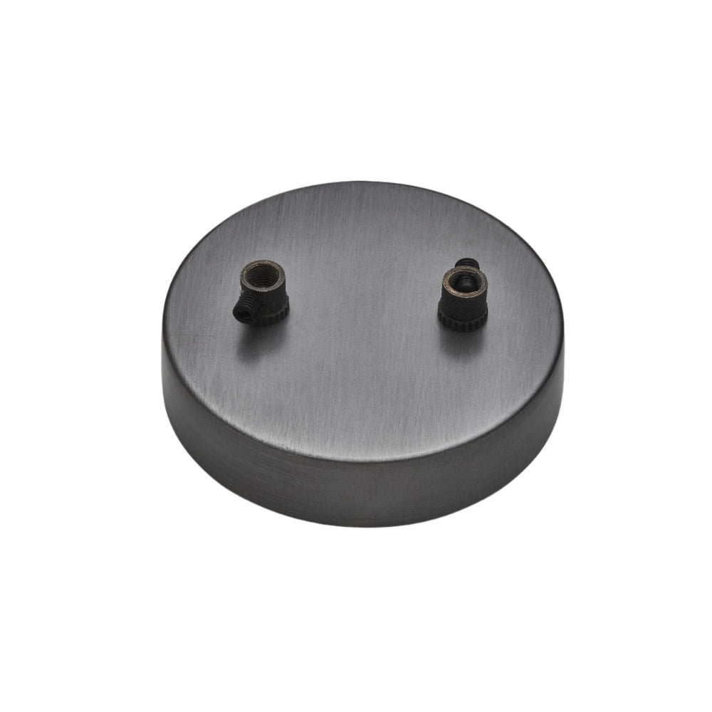 Ceiling Rose – 2 Outlet – Pewter Industville CR2O-P