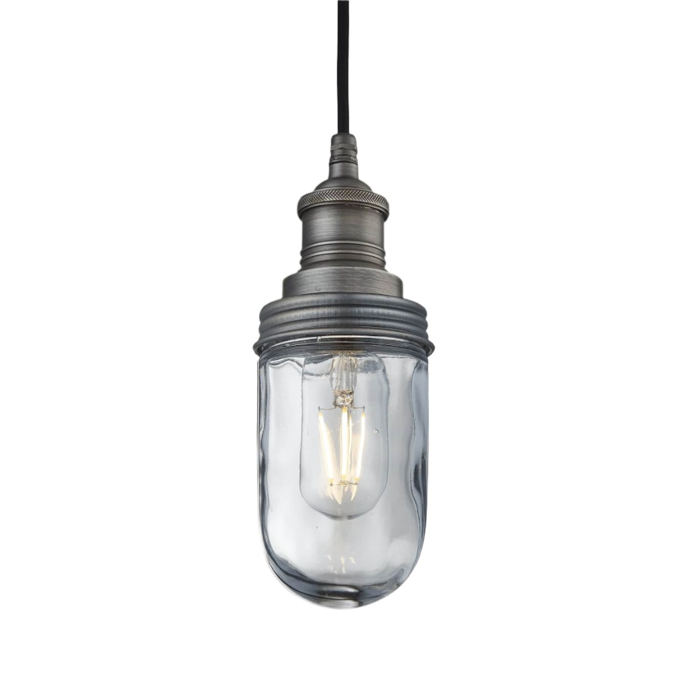Pewter Holder Pewter Ring Brooklyn Outdoor & Bathroom Pendant BR-IP65-P-PH-PR