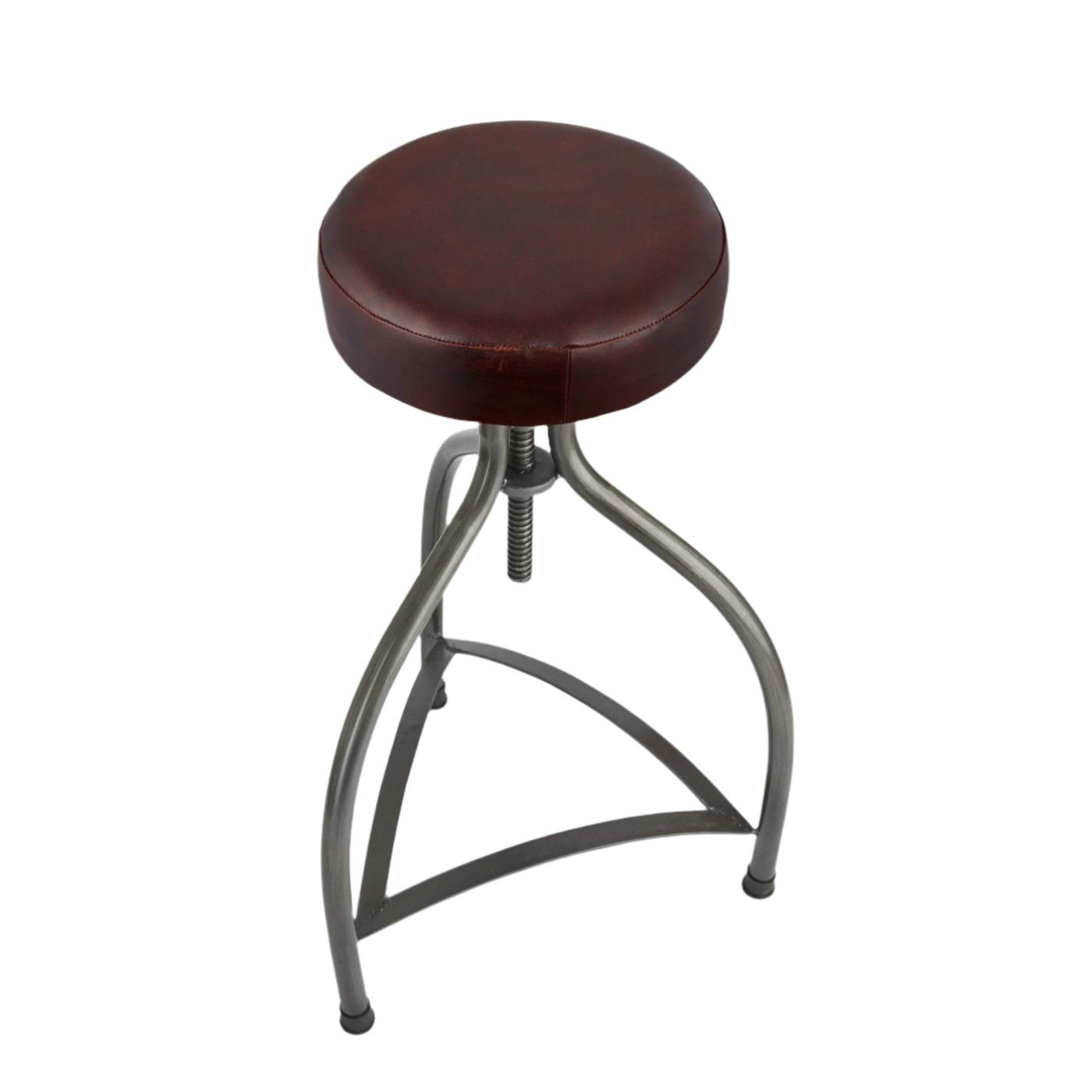 Cooper Leather and Metal Adjustable Bar Stool in 34, Product code is ST-C-L