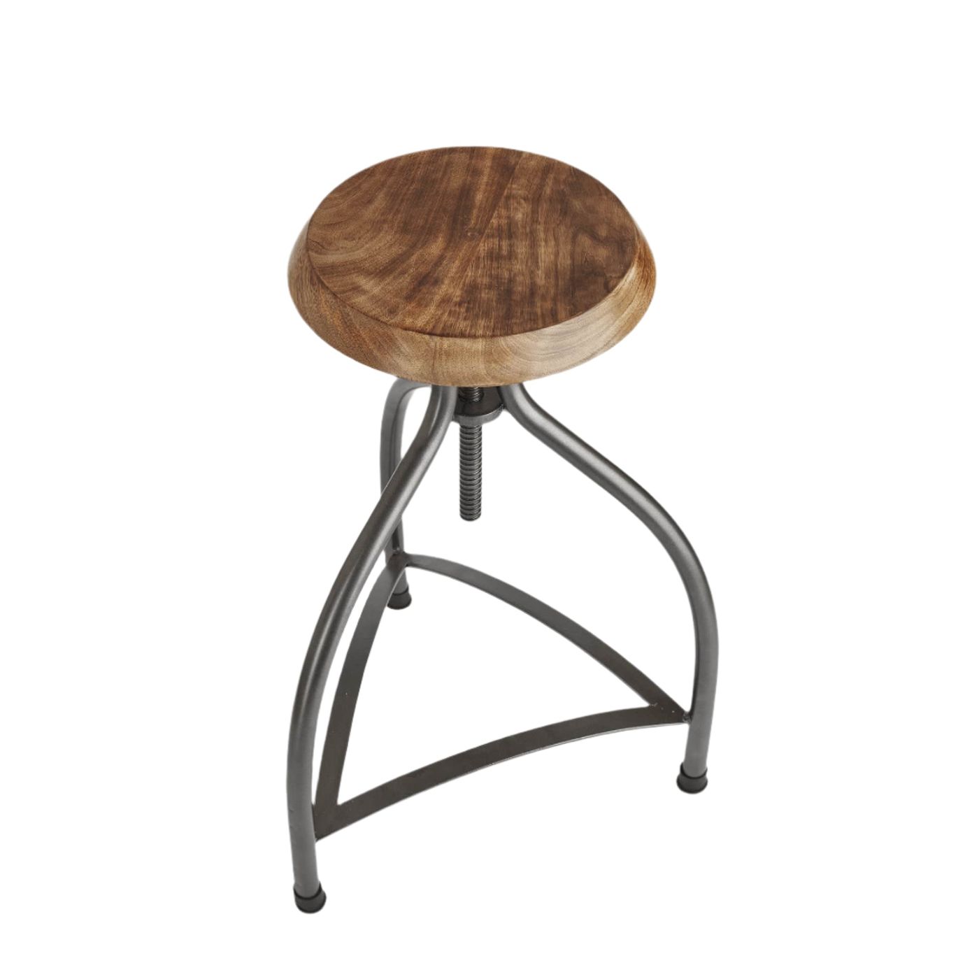 Cooper Wood and Metal Adjustable Bar Stool in 34, Product code is ST-C-W