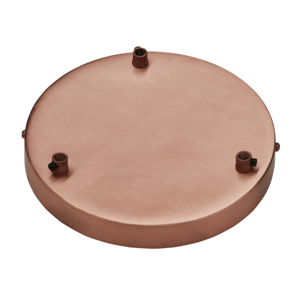Ceiling Rose – 3 Outlet – Copper Industville CR3O-C