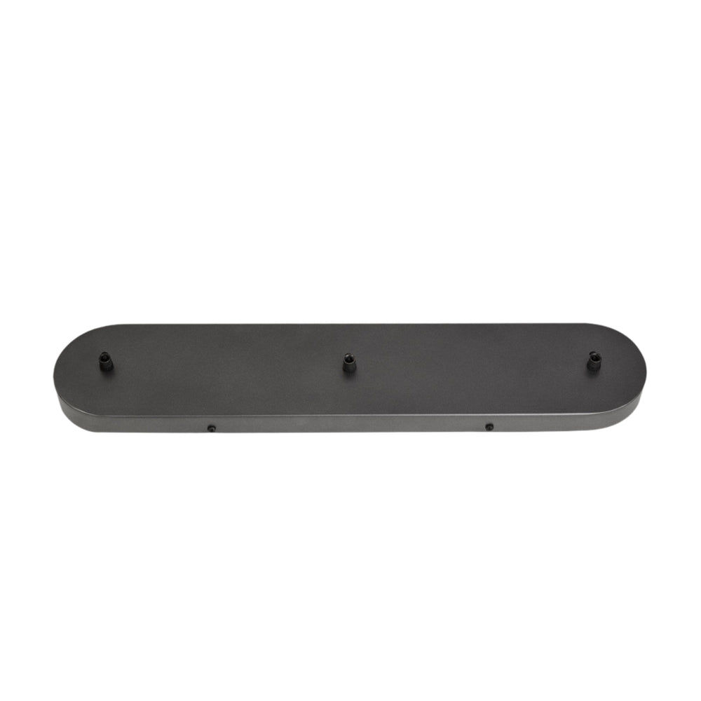 Sleek Cylinder 3 Wire Cluster Oval Ceiling Rose
