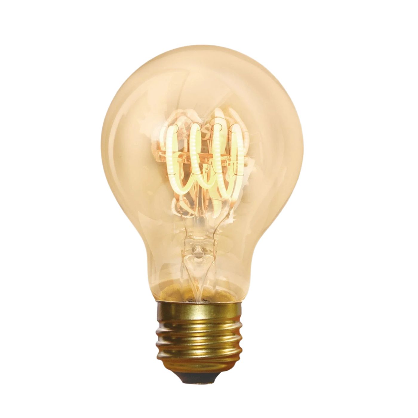Vintage LED Spiral  Edison Bulb - 5W E27 Classic A60 Industville A60-SP-5W-A
