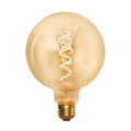 Vintage LED Spiral  Edison Bulb - 5W E27 Globe G125 Industville G125-SP-5W-A