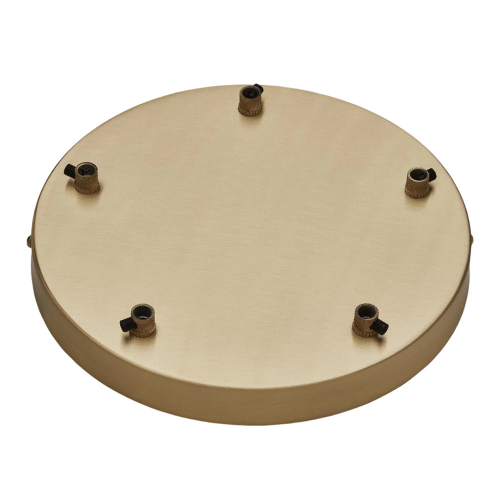 Ceiling Rose – 5 Outlet – Brass Industville CR5O-B