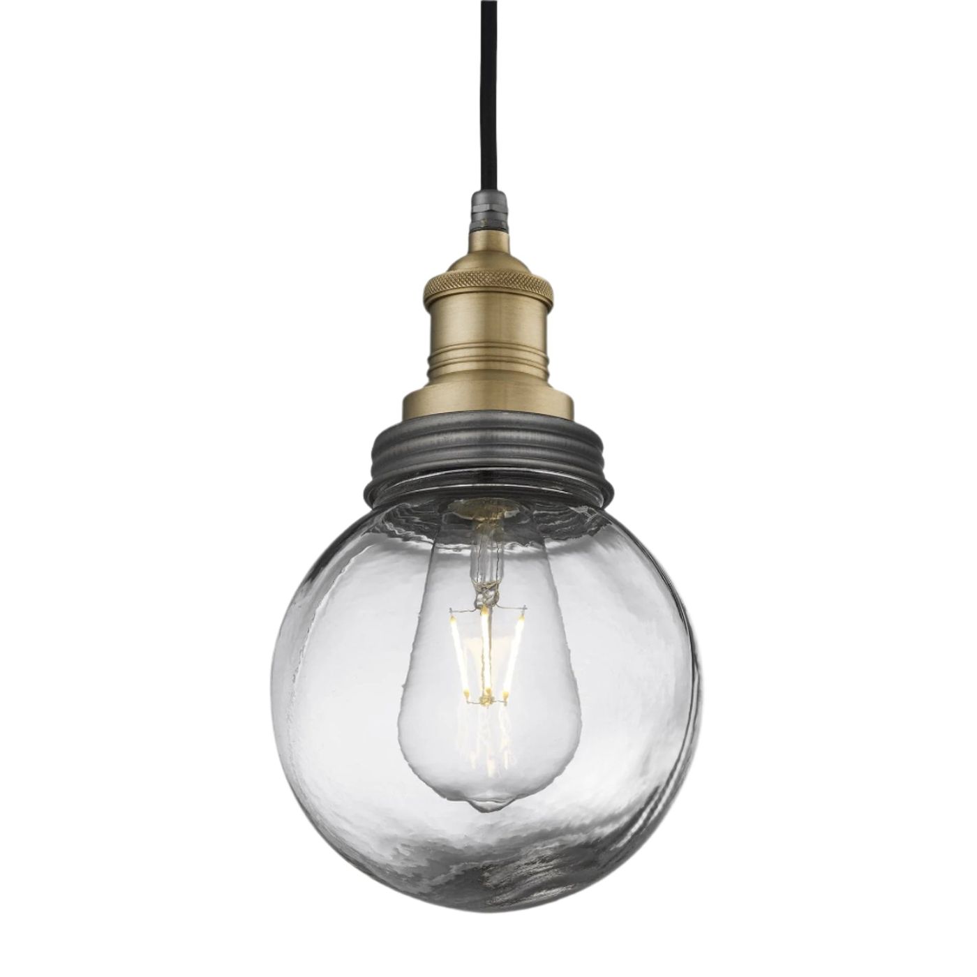 Pewter Holder Pewter Ring Brooklyn Outdoor & Bathroom Globe Pendant Light BR-IP65-P-BH-PR-GLG