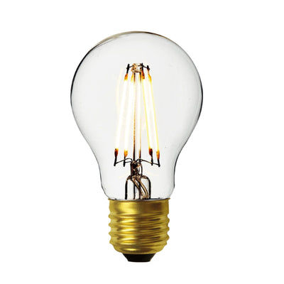 Vintage LED Edison Bulb Old Filament Lamp - 7W E27 Classic A60 Industville A60-7W-C