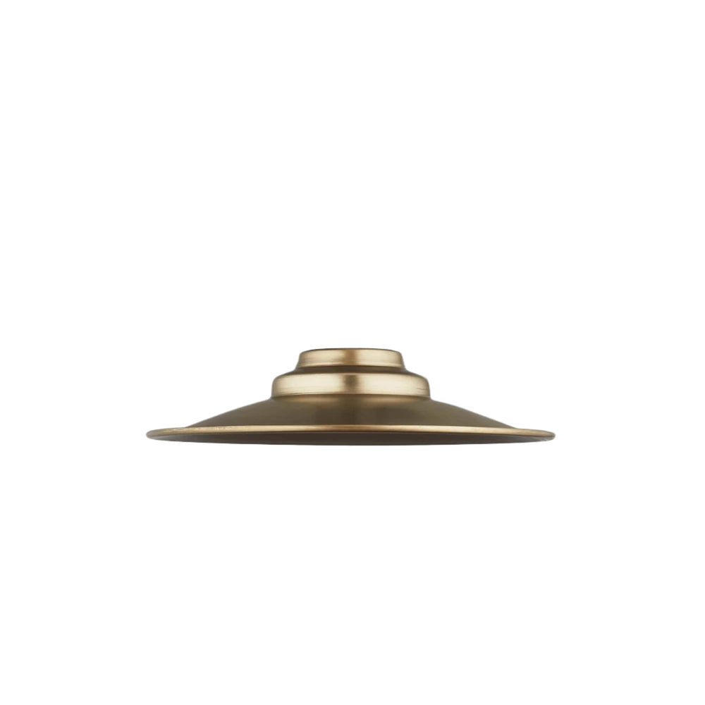 Flat - 8 Inch - Brass - Shade Only Industville F8-B-SO