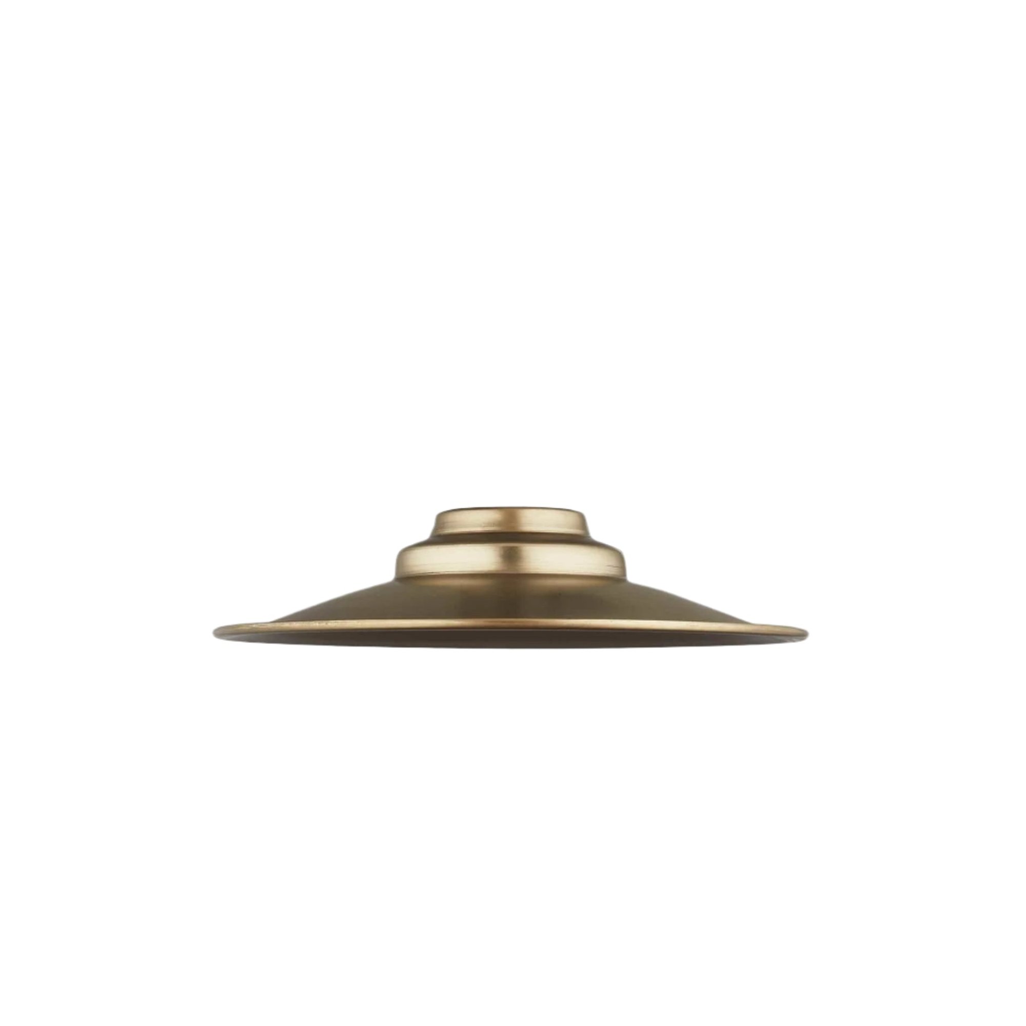 Flat - 8 Inch - Brass - Shade Only Industville F8-B-SO