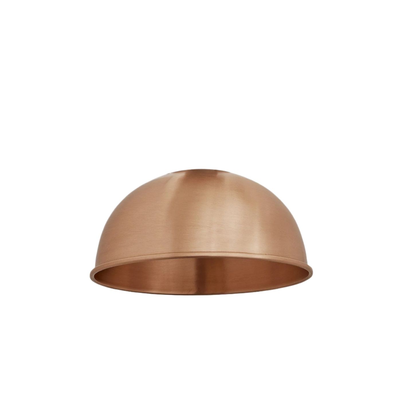 Copper Chelsea Dome Pendant - 8 Inch