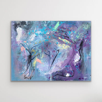 Pastel Forest - Independent Artwork - Industville Lighting UK