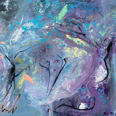 Pastel Forest - Independent Artwork - Industville Lighting UK