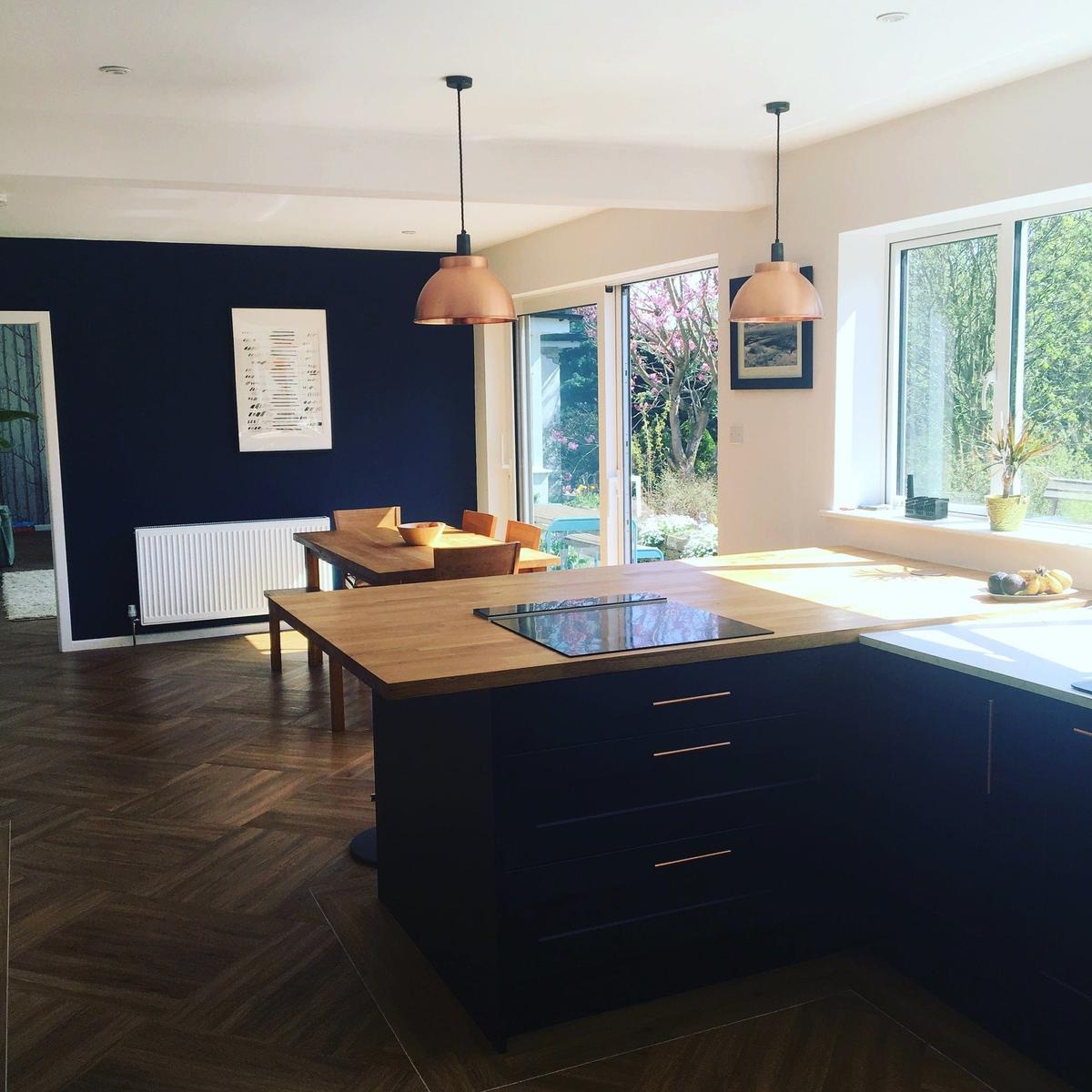 Brooklyn Dome Pendant - 13 Inch - Copper Industville